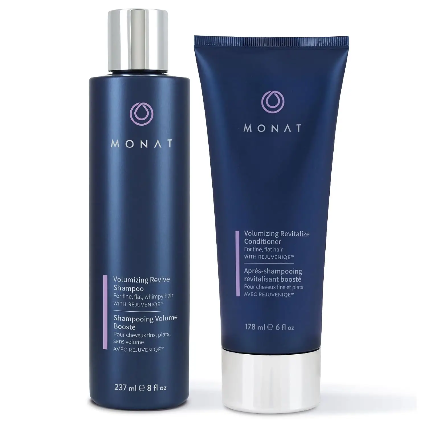 MONAT Volumizing Shampoo & Conditioner Set Infused with REJUVENIQE
