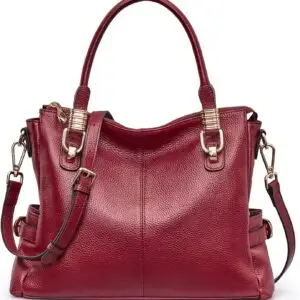 Kattee Women's Leather Purses and Handbags Satchel Tote Shoulder Bag